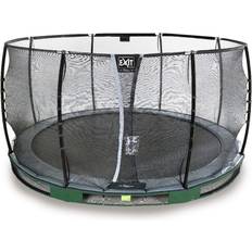 Trampoline 427cm Exit Toys Elegant Premium Ground Trampoline 427cm + Deluxe Safety Net