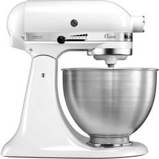 KitchenAid Blanc Batteurs électriques KitchenAid 5K45SSEFW Mélangeur Planétaire Classic 4.3 L