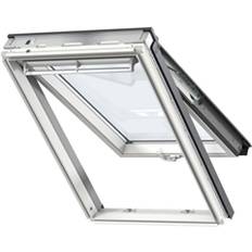 Velux 55 x 98 Velux GPL 2068 PK10 Aluminium, Træ Ovenlysvindue Vindue med 3-lags glas 94x160cm