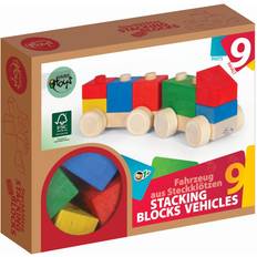 Stacking Blocks Vehicles 9pcs