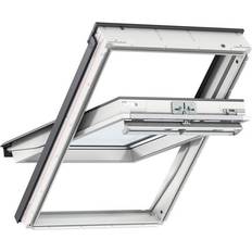 Grå Takfönster Velux GGU 0066 MK08 Trä, Aluminium Takfönster 3-glasfönster 78x140cm