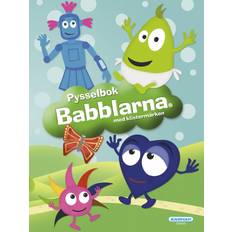 Babblarna Kreativitet & Pyssel Kärnan The Babblers Puzzle Book with Stickers