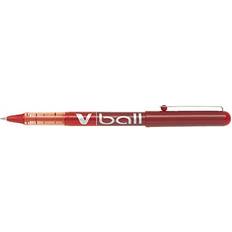 Pilot Vball 5 Red Rollerball Pen Set of 12