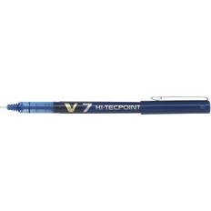 Pilot V7 Hi-Tecpoint Blue Rollerball Pen Set of 12