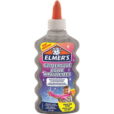 Sølv Glitterlim Elmers Glitter Glue Silver 177ml