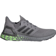 Adidas ultraboost 20 herr adidas UltraBOOST 20 M - Gray Three/Core Black/Signal Green