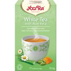 Aloe vera Drikkevarer Yogi Tea White Tea Aloe Vera 30.6g 17stk