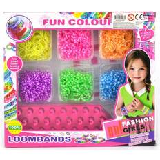 Halpa Luovuussetit Loom Bands 1200kpl