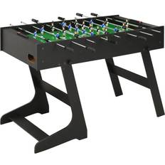 Sport da Tavolo vidaXL Calcio Balilla Pieghevole 121x61x80 cm Marrone Chiaro