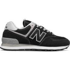 New Balance Femme Sneakers New Balance 574 Core Suede/Mesh - Black/White