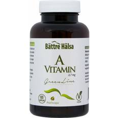 Bättre hälsa A Vitamin Green Line 100 st