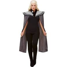 Coats & Capes Fancy Dresses Smiffys Ladies Medieval Cape Grey