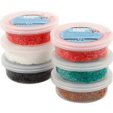 Perleleire Foam Clay Assorted Colours Christmas 6x14g