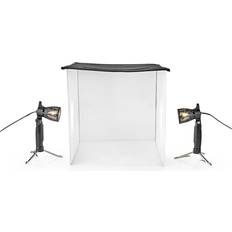 Plast Fotobord & lystelt Nedis LED Photo Studio Kit 40x40cm