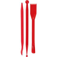 Rouge Outils de Modélisation Modelling Tool 3pcs