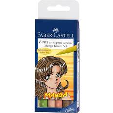 Faber-Castell Pitt Artist Pen Brush Manga Kaoiro Set