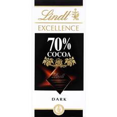 Vanille Snoepgoed en Koekjes Lindt Excellence Dark 70% Bar