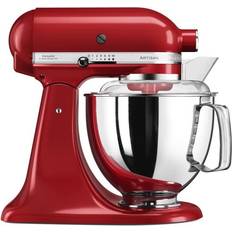 Rouge Batteurs électriques KitchenAid Artisan 5KSM175PS 4.8 Liter Spar-Set