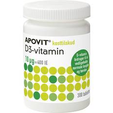 Apovit D3-Vitamin 10µg 300 stk