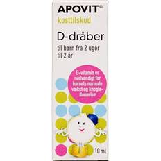 D dråber apovit Apovit D-Dråber 10ml 1 stk