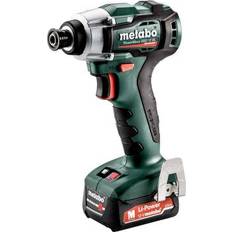 Portabrocas hexagonal Taladros y Destornilladores Metabo Powermaxx Ssd 12 Bl Atornilladores De Impacto De Batería/12v 2x Ion De Litio Cargador Sc 30 Metabox 118