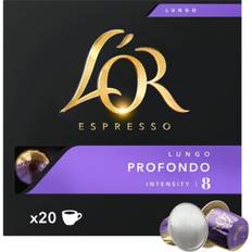 Lor kaffe L'OR Espresso Lungo Profondo 8 20stk