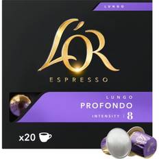L'OR Kaffe L'OR Lungo Profondo 8 20stk