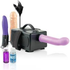 Ventosa Máquinas de Sexo Pipedream Strombetriebene Sex-Maschine auf SaugfüßenI inklusive 2 Dildos und 1 Vibrator