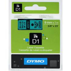 Dymo label d1 Dymo Label Cassette D1 Black on Green