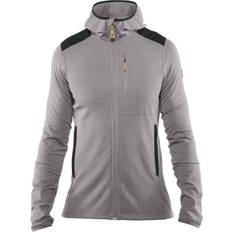 Fjällräven Keb Fleece Hoodie - Gray/Dark Gray