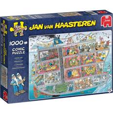 Jigsaw Puzzles Jumbo Jan Van Haasteren Cruise Ship 1000 Pieces