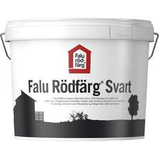 Svart falu rödfärg Falu Rödfärg Original Träfärg Svart 5L