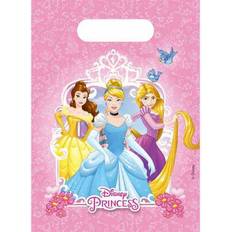 Prinsesser Gave- & Festposer Procos Party Bags Disney Princess 6-pack