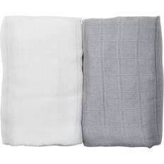 Maskintvättbar Babyfiltar Les Enfants Muslin Blanket 2-pack