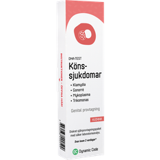 Dynamic Code DNA Test for 4 Könssjukdomar (kvinde) 1-pack