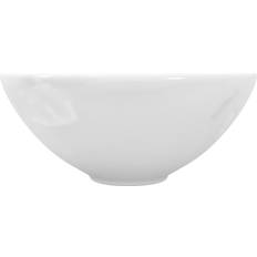 vidaXL Lavabo De Cuarto De Baño Redondo Cerámica Blanco