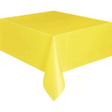 Muovi Pöytäliinat Unique Party Table Cloth Rectangle Yellow