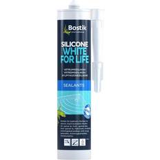 Bostik Tetningsmidler, Kjemikalier & Sparkel Bostik Silicone White For Life White 1st