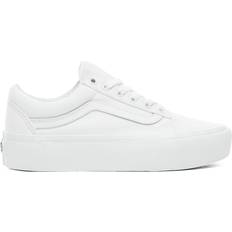 Vans Old Skool Platform True White Women's