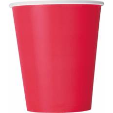 Red Paper Cups Paper Cup Red 14-pack