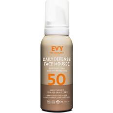 75.0 ml Auringonsuojaukset EVY Daily Defence Face Mousse SPF50 PA++++