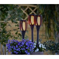 Solcelle fakkel Torch Bedlampe 58cm