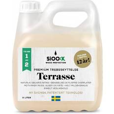 SIOO:X Maling SIOO:X Terrasse Premium Stage 2 Trebeskyttelse Sølv 5L