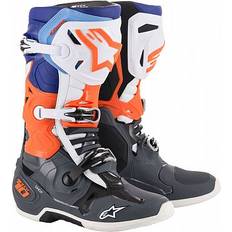 Multicolored Motorcycle Boots Alpinestars Tech 10 Boots Man