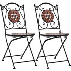 vidaXL 46714 2-pack Silla de jardín para comedor