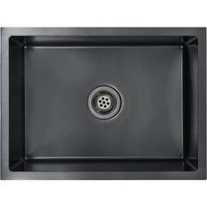 Black Kitchen Sinks vidaXL Handmade (145084)