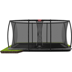 BERG Ultim Champion Flatground 410x250cm + Safety Net DLX XL