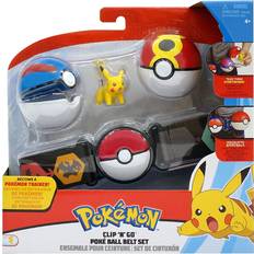 Pokemon clip n go Pokémon Clip 'N Go Belt Set Pikachu