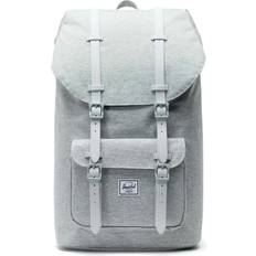 Herschel 10014-02041 Little America Light Grey Crosshatch grey Rubber