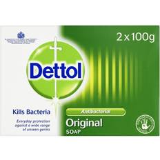 Bar Soaps Dettol Antibacterial Original Bar Soap 100g 2-pack